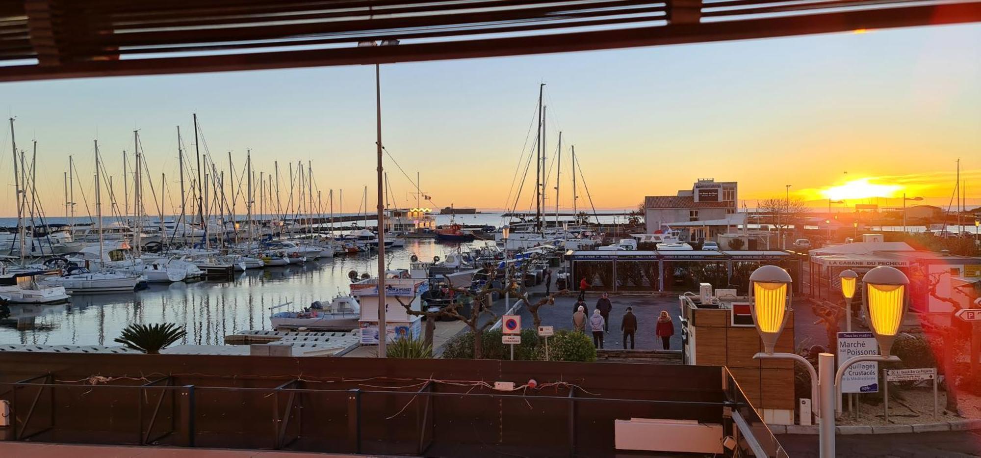 Residence De Standing La Pecherie Spacieux T3 Comme Un Cocon Familial Vue Mer Et Sur L'Avant Port Sur Le Bout Du Bout De Cap D'Agde Seule Cap En Occitanie Zewnętrze zdjęcie